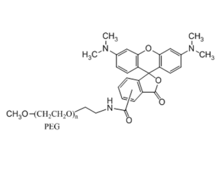 聚乙二醇-羅丹明 熒光標記 mPEG-Rhodamine