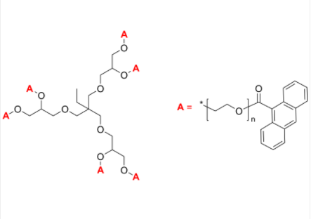 6-Arm PEG-An 6臂星形-聚乙二醇-蒽 熒光標(biāo)記