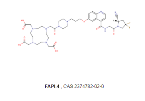 FAPI-4，CAS 2374782-02-0 一種用于成纖維細(xì)胞活化蛋白（FAP）抑制劑